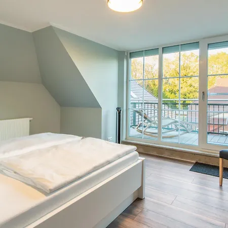 Apartamento Odins Halle - Odins Blick 8 - Direkt Am Privatstrand, Sauna, Garten *