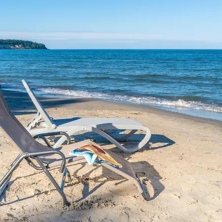 Odins Halle - Odins Blick 8 - Direkt Am Privatstrand, Sauna, Garten Lobbe